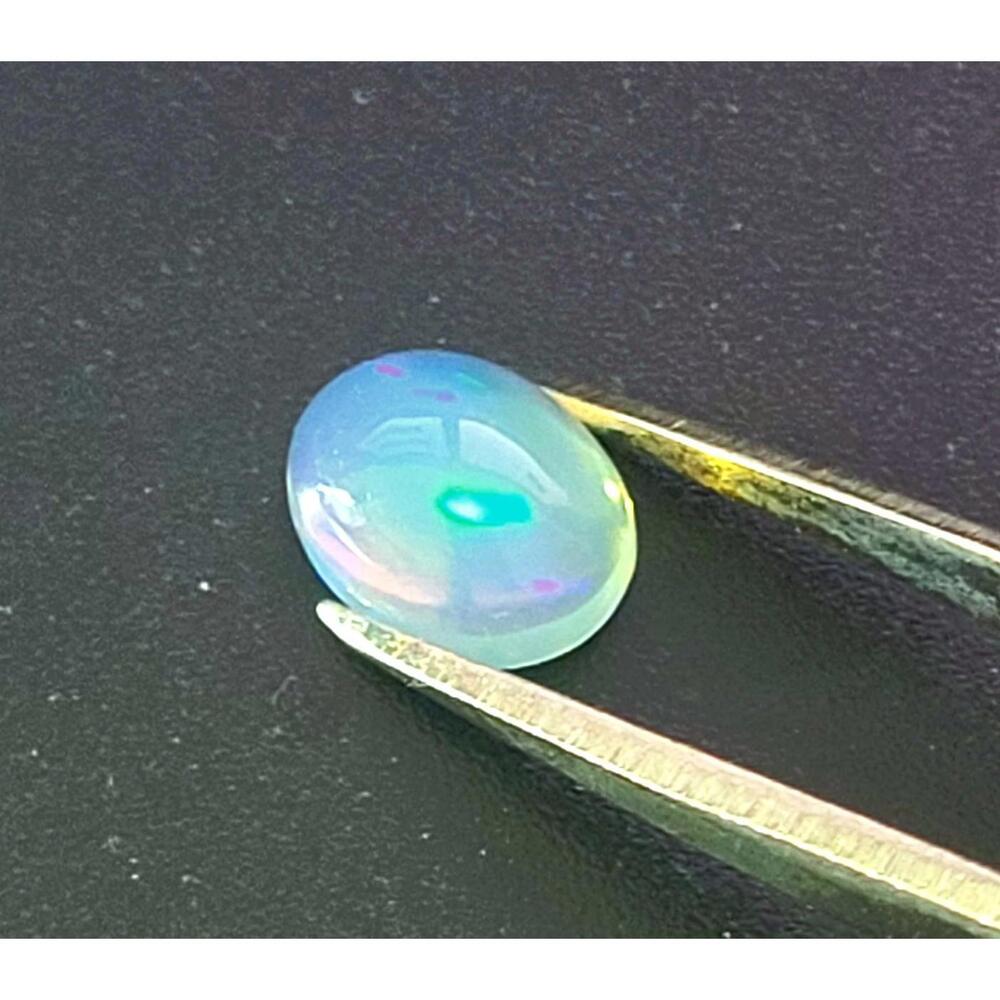 Certified Natural Opal 1.67ct Cabochon Fire Brilliant Color